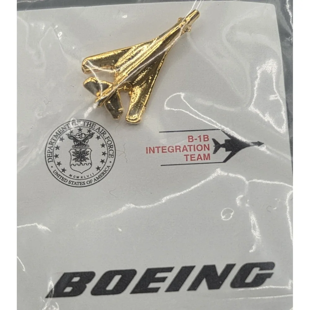 Boeing B-1B Lancer Integration Team USAF Air Force Lapel Pins Lot of 2